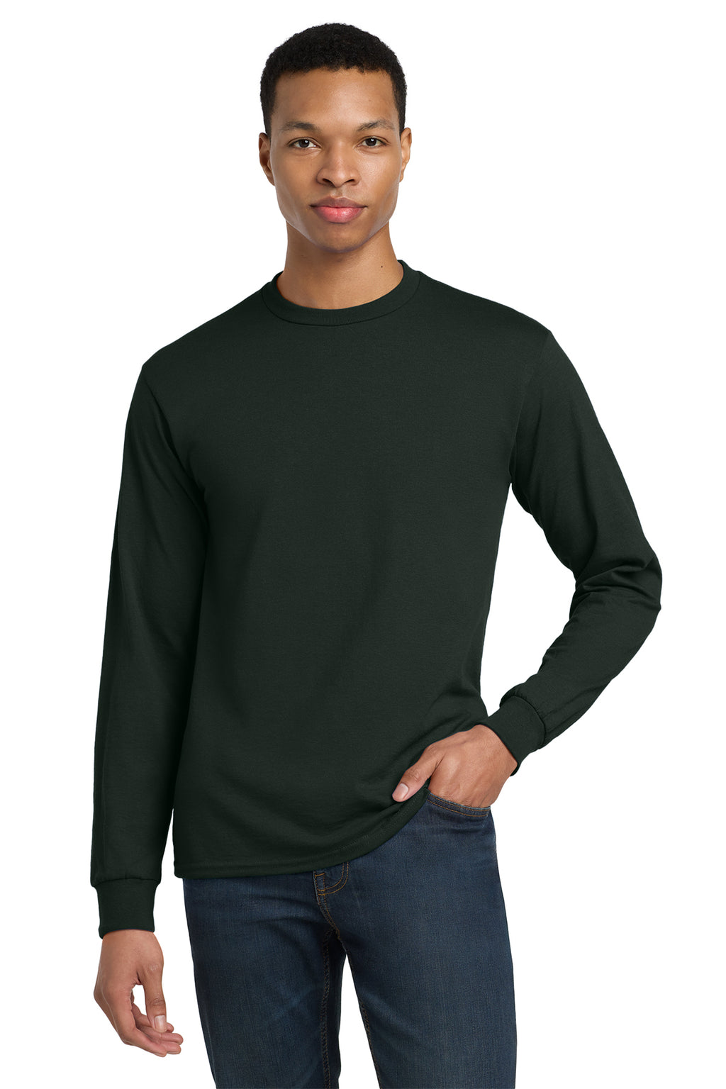 Gildan DryBlend® Long Sleeve T‑Shirt – 8400