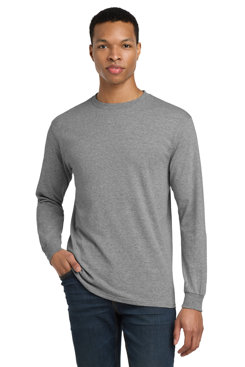 Gildan DryBlend® Long Sleeve T‑Shirt – 8400