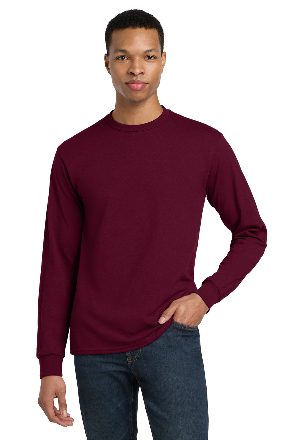 Gildan DryBlend® Long Sleeve T‑Shirt – 8400