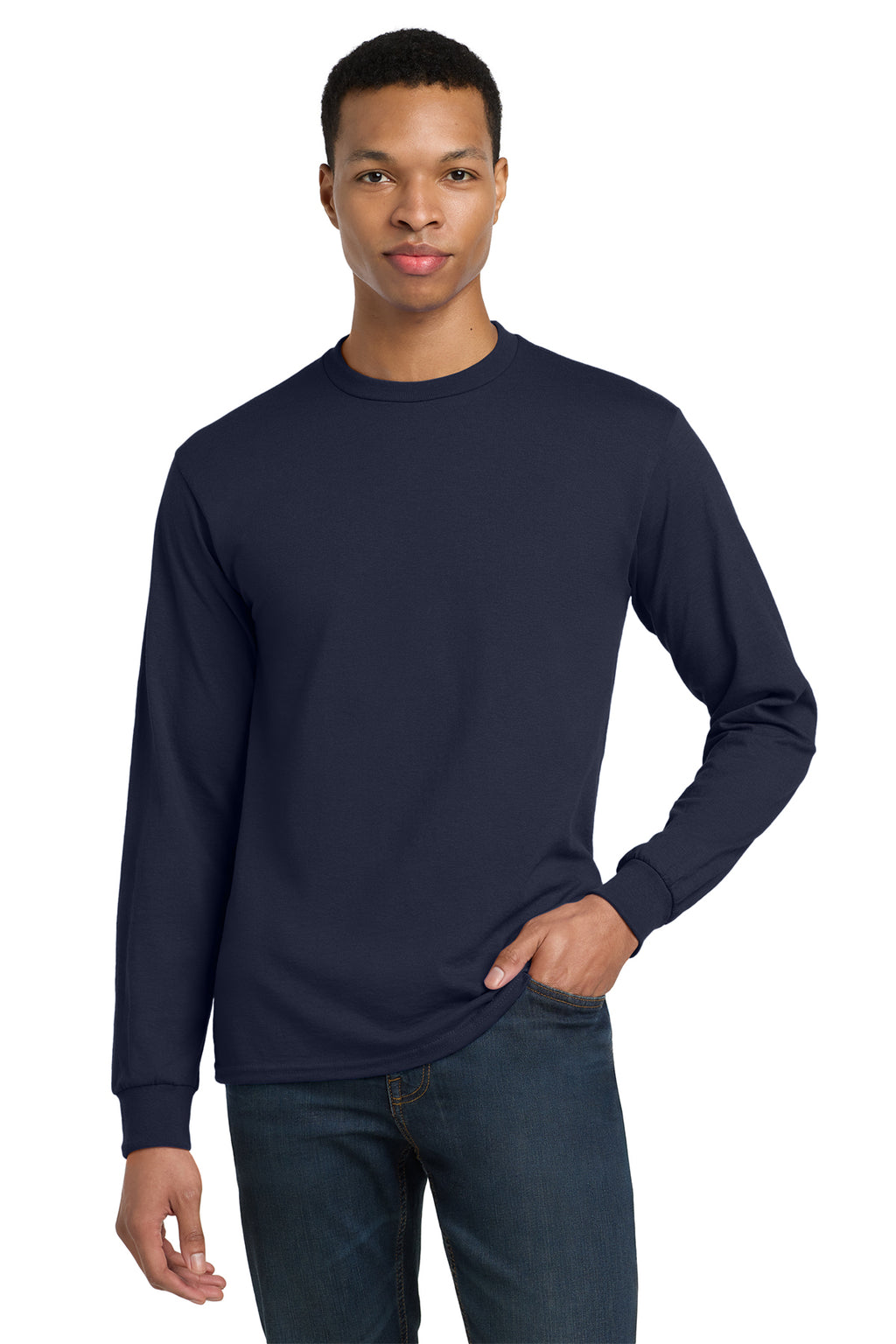 Gildan DryBlend® Long Sleeve T‑Shirt – 8400
