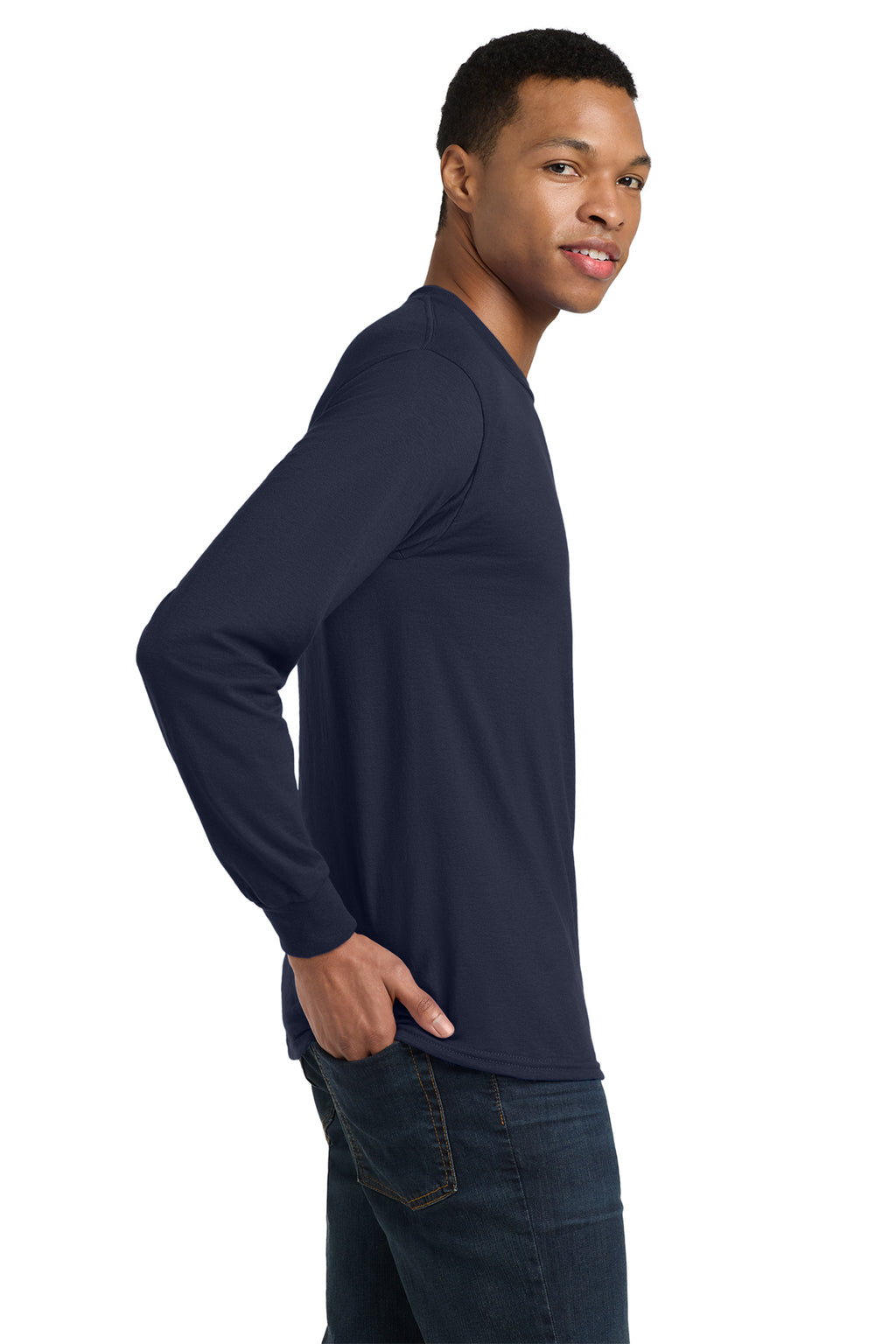 Gildan DryBlend® Long Sleeve T‑Shirt – 8400
