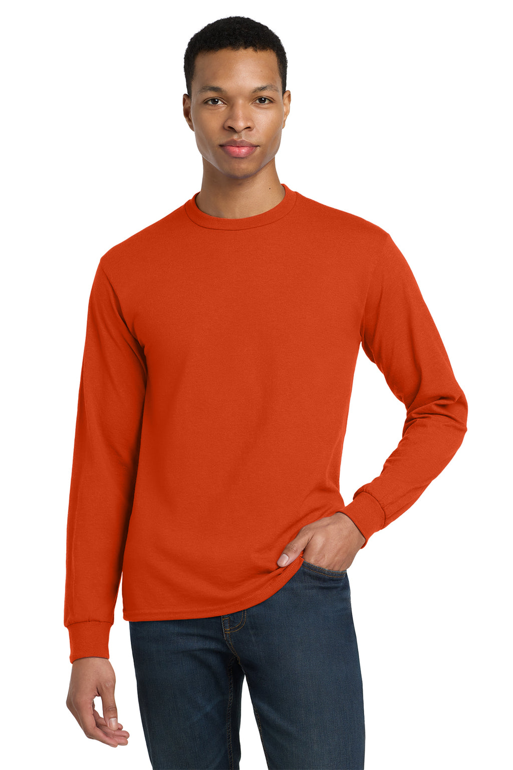 Gildan DryBlend® Long Sleeve T‑Shirt – 8400