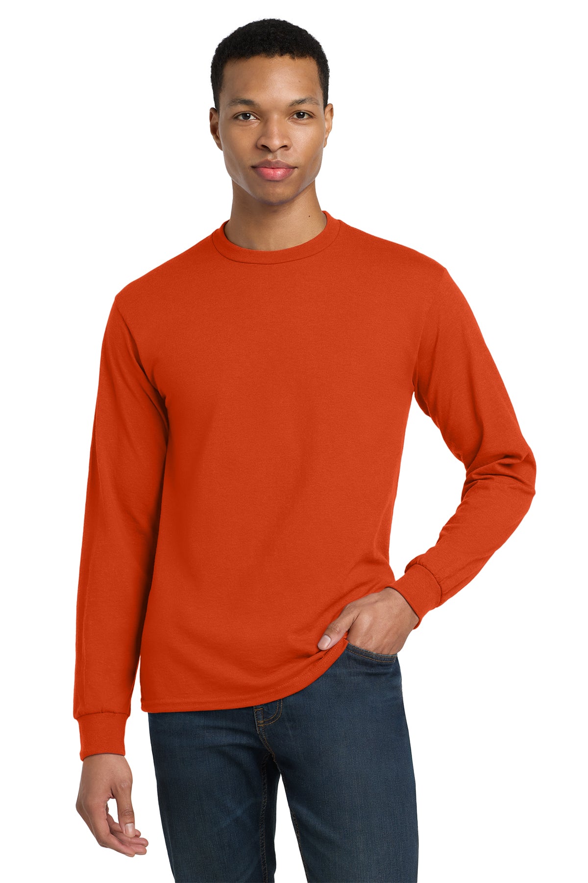 Gildan DryBlend® Long Sleeve T‑Shirt – 8400
