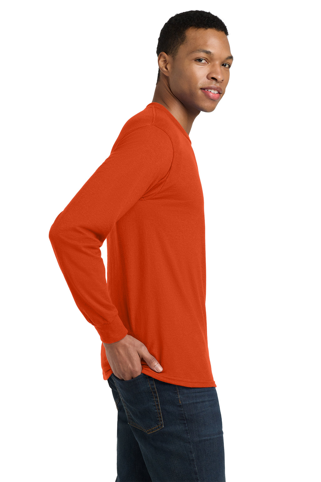 Gildan DryBlend® Long Sleeve T‑Shirt – 8400