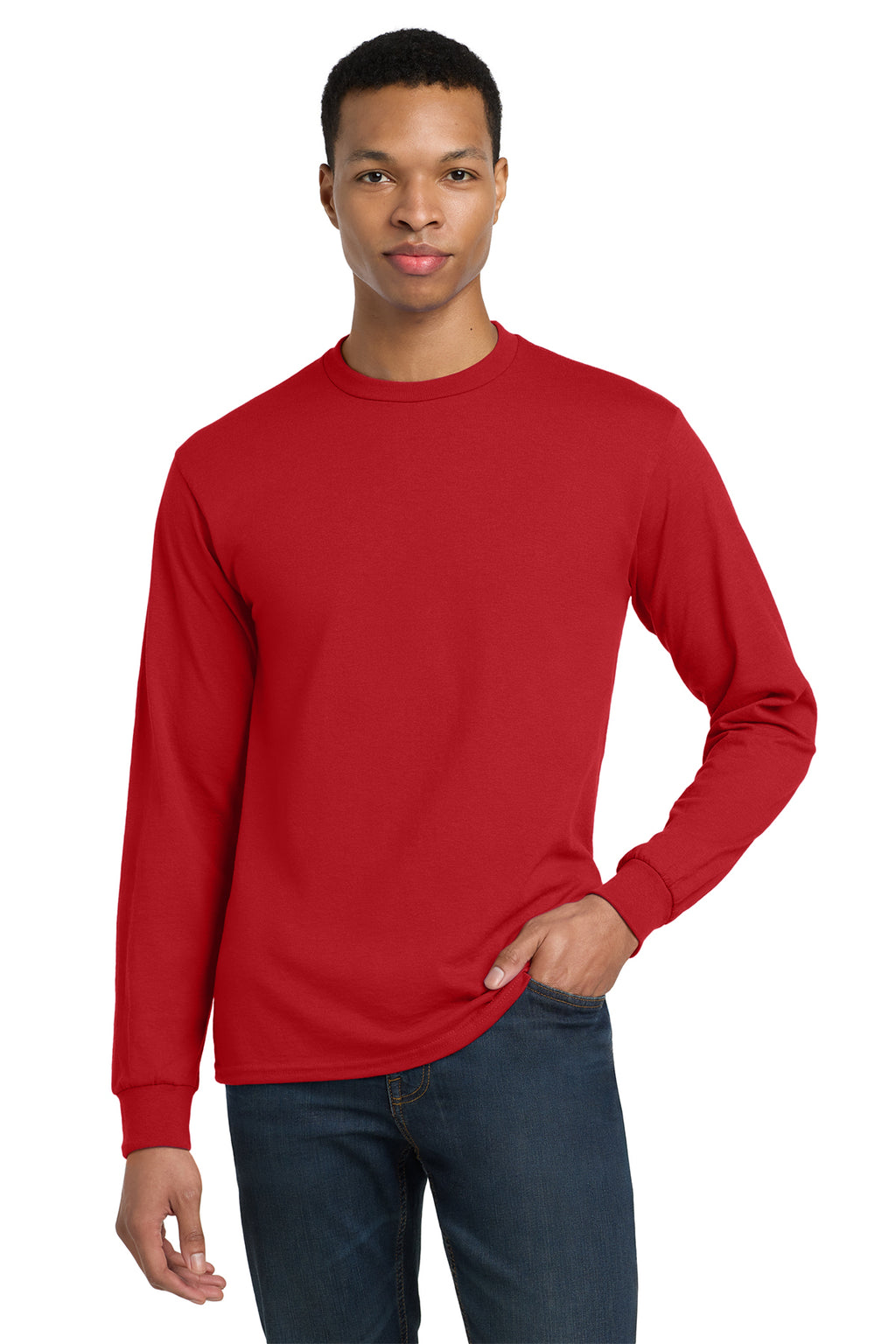 Gildan DryBlend® Long Sleeve T‑Shirt – 8400