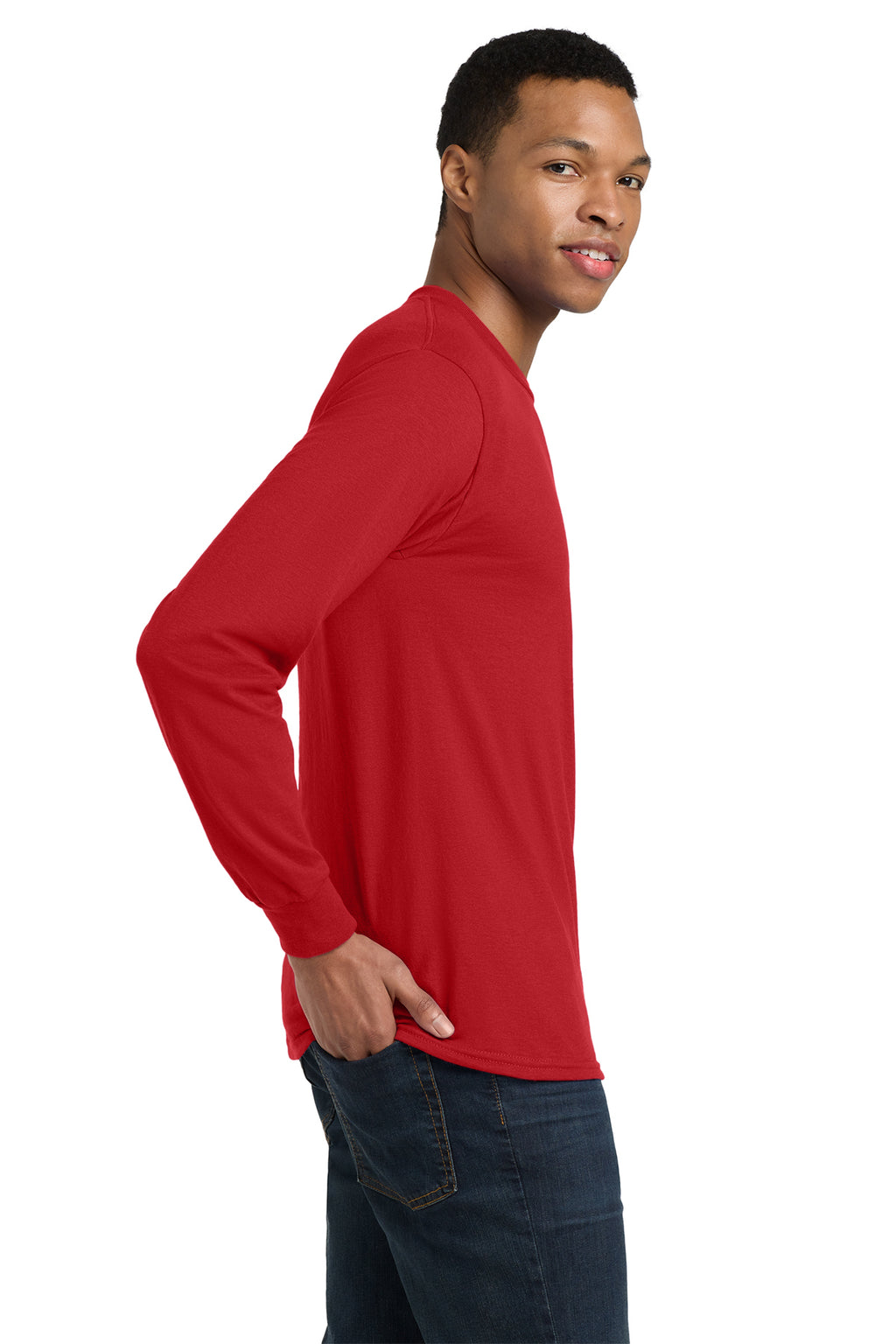 Gildan DryBlend® Long Sleeve T‑Shirt – 8400