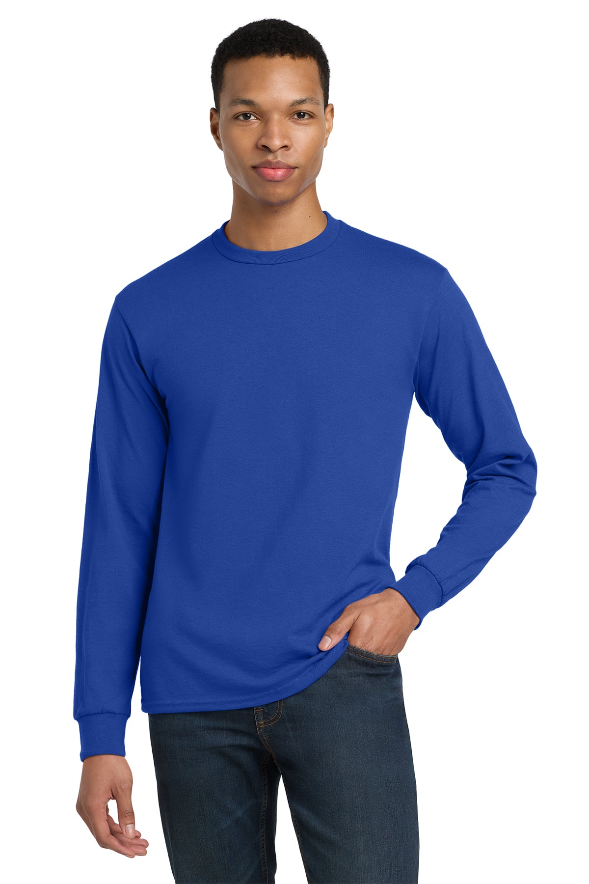 Gildan DryBlend® Long Sleeve T‑Shirt – 8400
