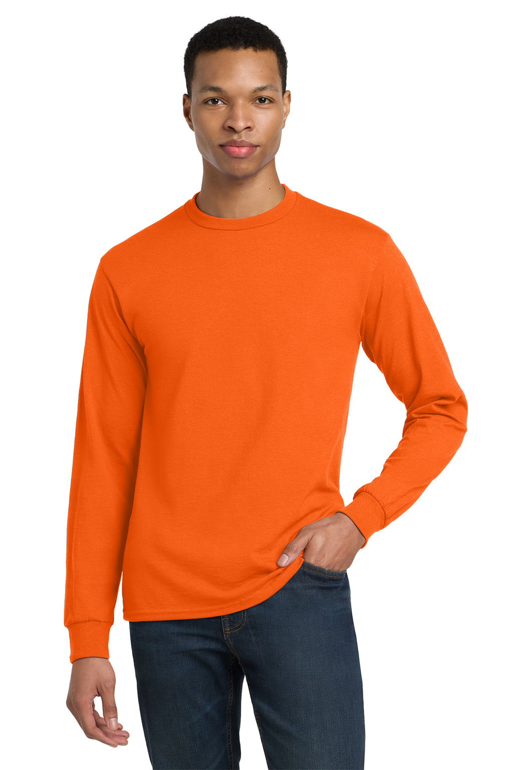 Gildan DryBlend® Long Sleeve T‑Shirt – 8400