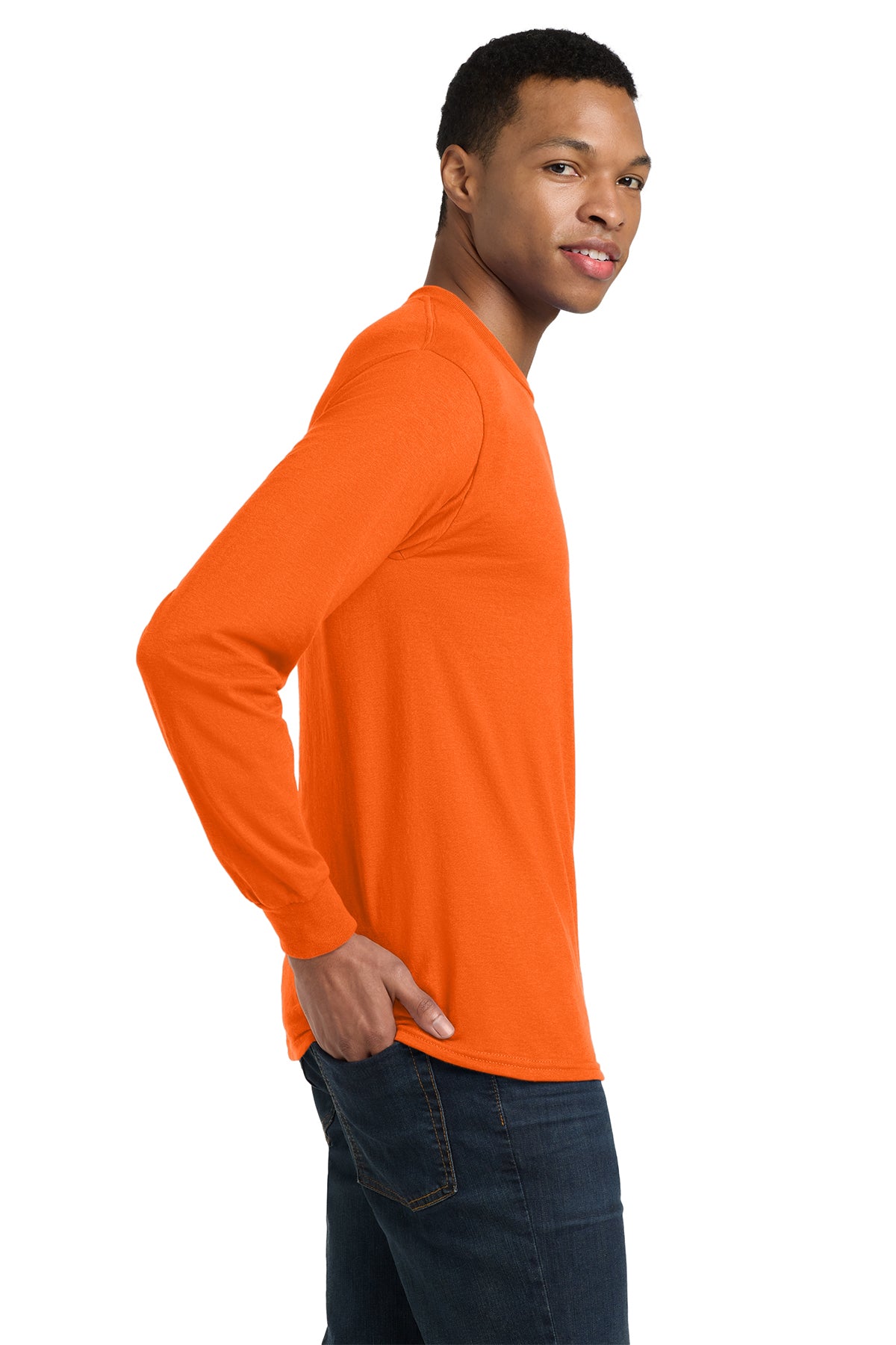 Gildan DryBlend® Long Sleeve T‑Shirt – 8400