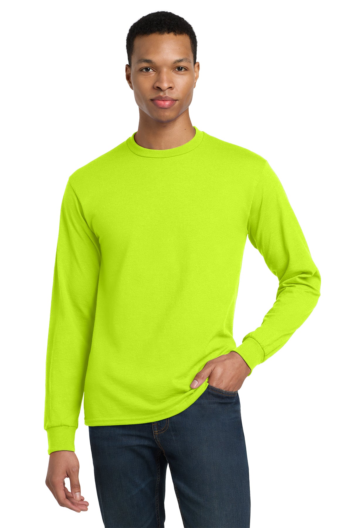 Gildan DryBlend® Long Sleeve T‑Shirt – 8400