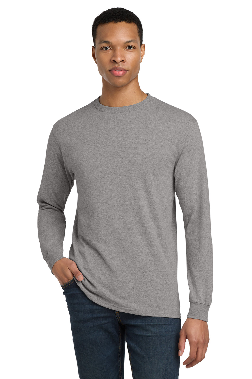 Gildan DryBlend® Long Sleeve T‑Shirt – 8400