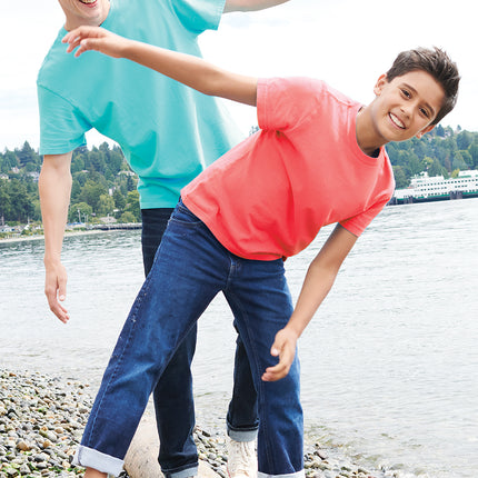 Port & Co™ Youth Beach Wash® Garment‑Dyed Tee — PC099Y