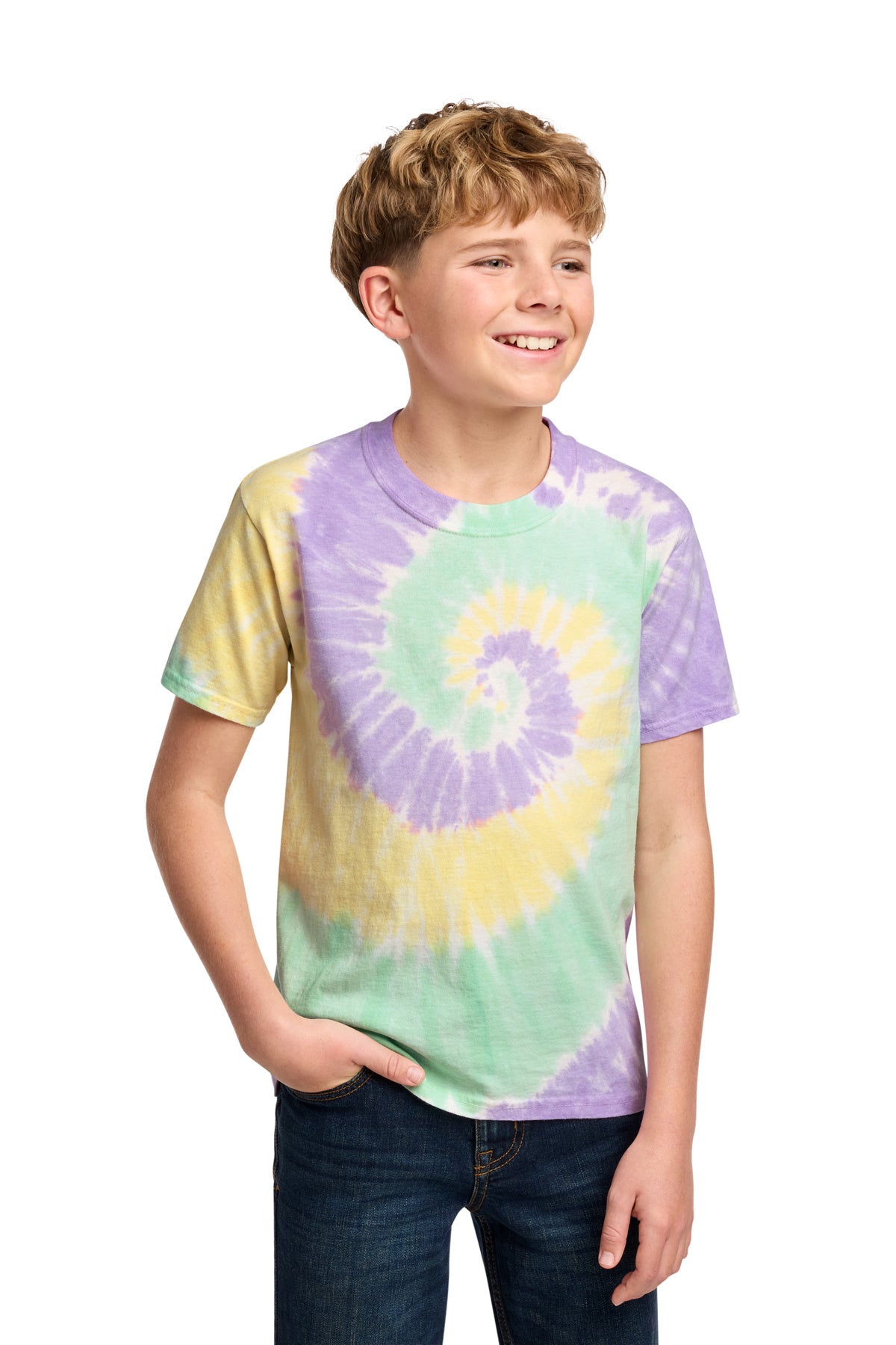 Port & Co™ Youth Tie‑Dye Tee — PC147Y