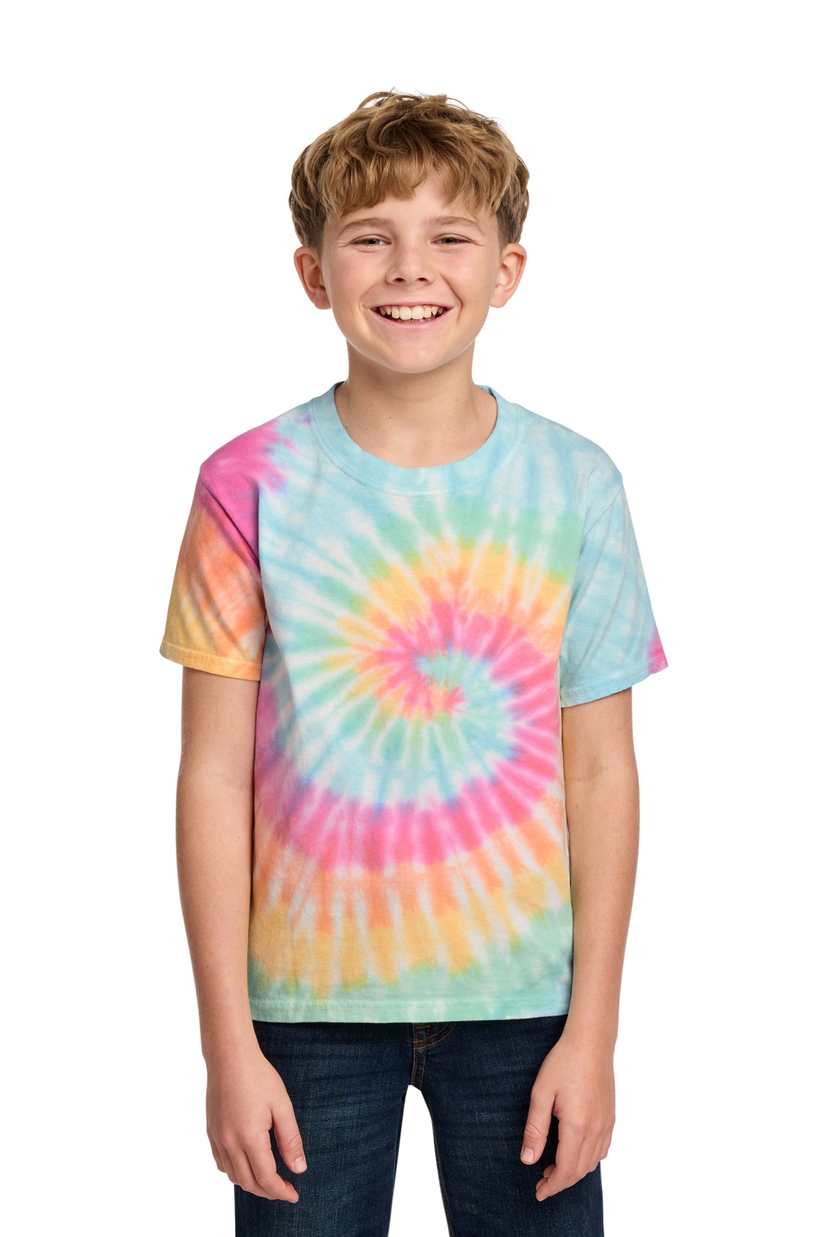 Port & Co™ Youth Tie‑Dye Tee — PC147Y