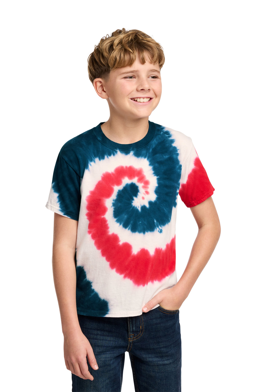 Port & Co™ Youth Tie‑Dye Tee — PC147Y