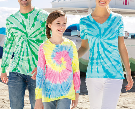 Port & Co™ Youth Tie‑Dye Tee — PC147Y