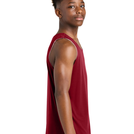Sport‑Tek® Youth PosiCharge® Competitor™ Rev Tank – YST551