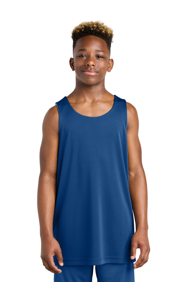 Sport‑Tek® Youth PosiCharge® Competitor™ Rev Tank – YST551