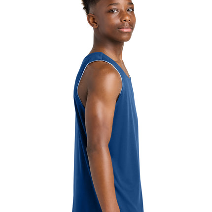 Sport‑Tek® Youth PosiCharge® Competitor™ Rev Tank – YST551