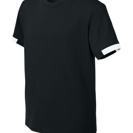 Sport‑Tek® Youth Club Short Sleeve Crew – YST440
