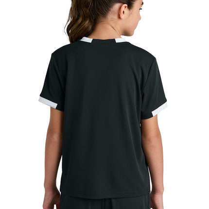 Sport‑Tek® Youth Club Short Sleeve Crew – YST440