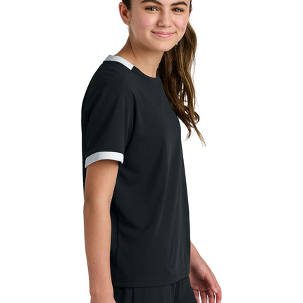 Sport‑Tek® Youth Club Short Sleeve Crew – YST440