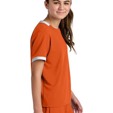 Sport‑Tek® Youth Club Short Sleeve Crew – YST440