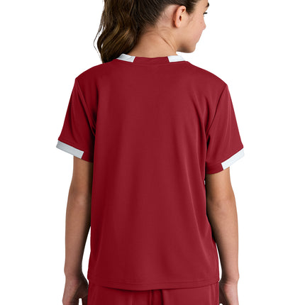 Sport‑Tek® Youth Club Short Sleeve Crew – YST440