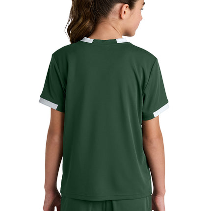 Sport‑Tek® Youth Club Short Sleeve Crew – YST440