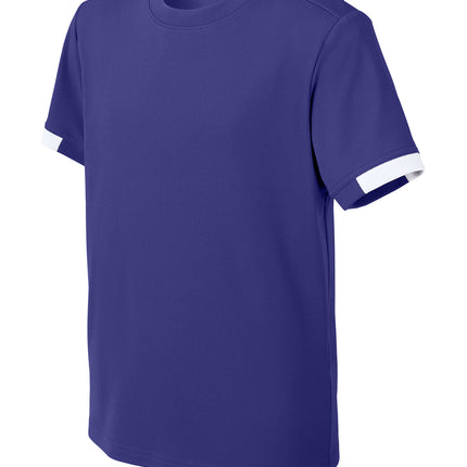Sport‑Tek® Youth Club Short Sleeve Crew – YST440