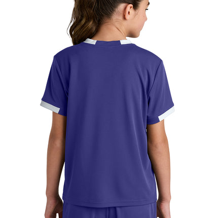 Sport‑Tek® Youth Club Short Sleeve Crew – YST440