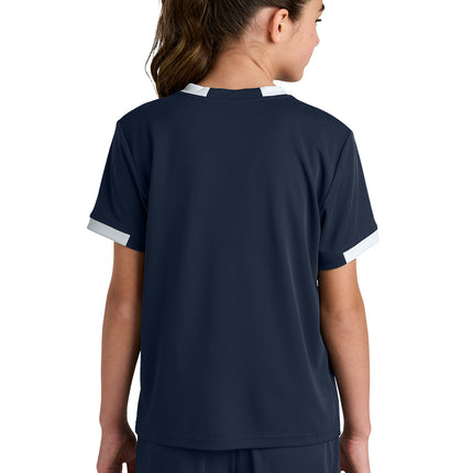 Sport‑Tek® Youth Club Short Sleeve Crew – YST440
