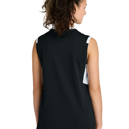 Sport‑Tek® Youth Club Sleeveless V‑Neck – YST441