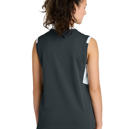 Sport‑Tek® Youth Club Sleeveless V‑Neck – YST441