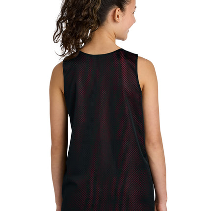 Sport‑Tek® Youth PosiCharge® Reversible Mesh Tank – YST5000