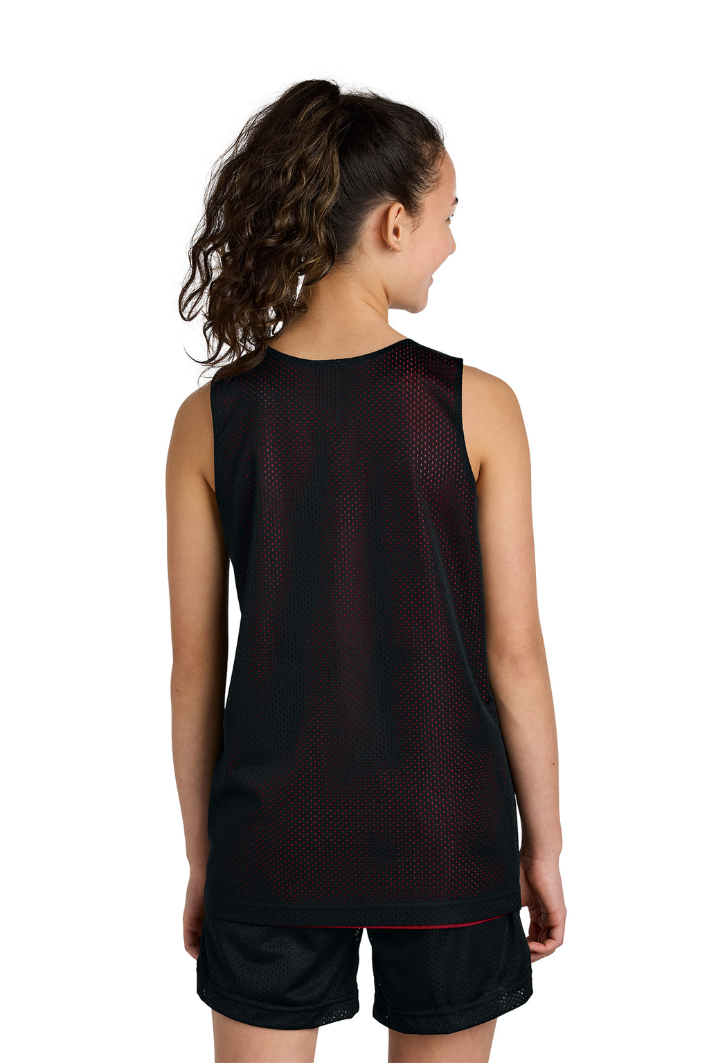 Sport‑Tek® Youth PosiCharge® Reversible Mesh Tank – YST5000