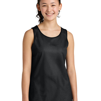 Sport‑Tek® Youth PosiCharge® Reversible Mesh Tank – YST5000