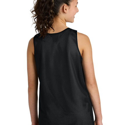 Sport‑Tek® Youth PosiCharge® Reversible Mesh Tank – YST5000