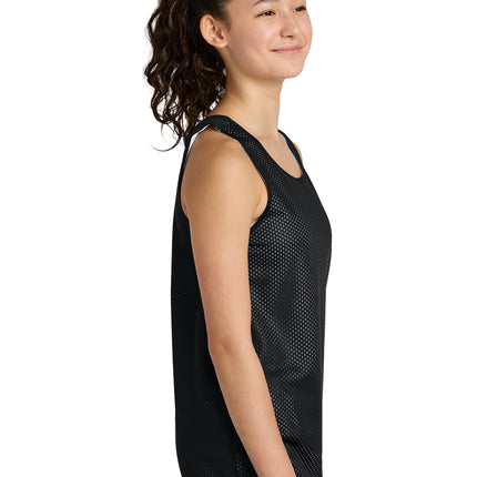 Sport‑Tek® Youth PosiCharge® Reversible Mesh Tank – YST5000