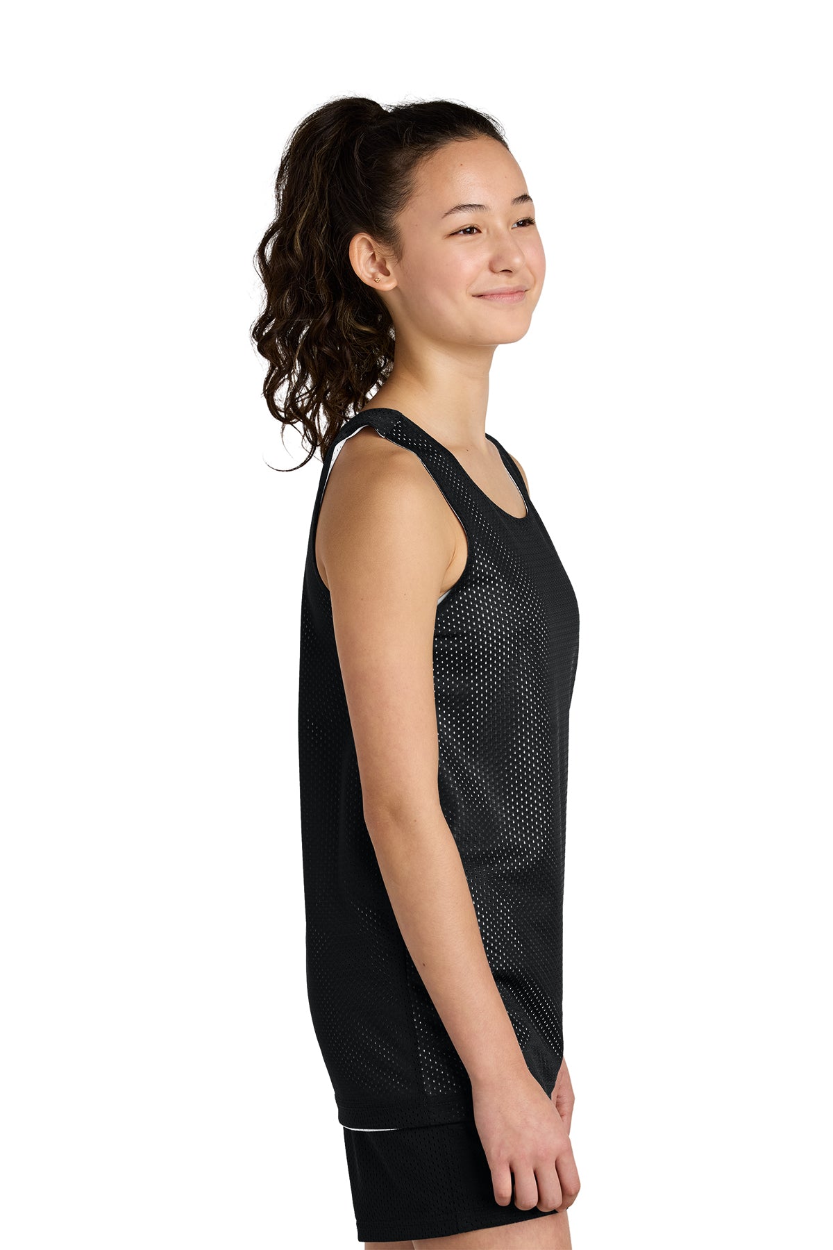 Sport‑Tek® Youth PosiCharge® Reversible Mesh Tank – YST5000