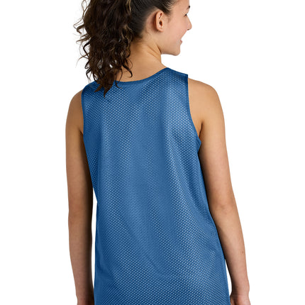 Sport‑Tek® Youth PosiCharge® Reversible Mesh Tank – YST5000