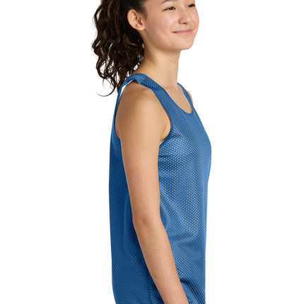 Sport‑Tek® Youth PosiCharge® Reversible Mesh Tank – YST5000