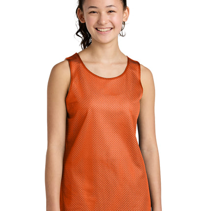 Sport‑Tek® Youth PosiCharge® Reversible Mesh Tank – YST5000