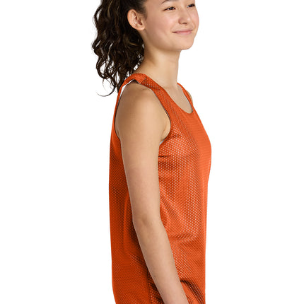 Sport‑Tek® Youth PosiCharge® Reversible Mesh Tank – YST5000