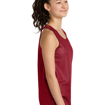 Sport‑Tek® Youth PosiCharge® Reversible Mesh Tank – YST5000