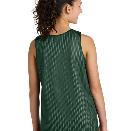 Sport‑Tek® Youth PosiCharge® Reversible Mesh Tank – YST5000