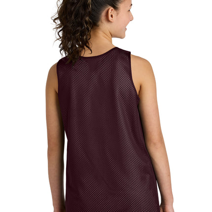 Sport‑Tek® Youth PosiCharge® Reversible Mesh Tank – YST5000