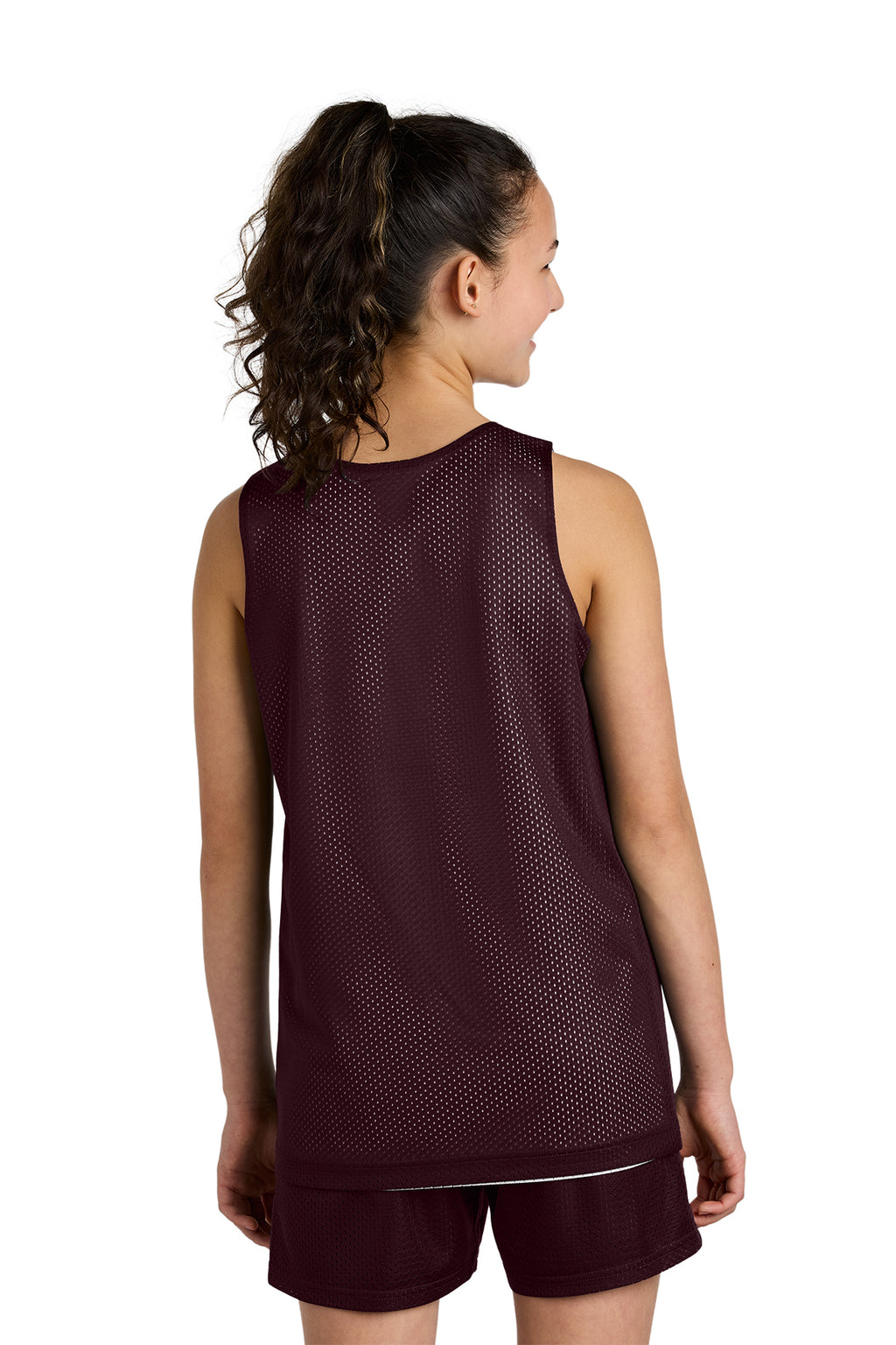 Sport‑Tek® Youth PosiCharge® Reversible Mesh Tank – YST5000