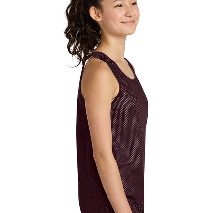 Sport‑Tek® Youth PosiCharge® Reversible Mesh Tank – YST5000
