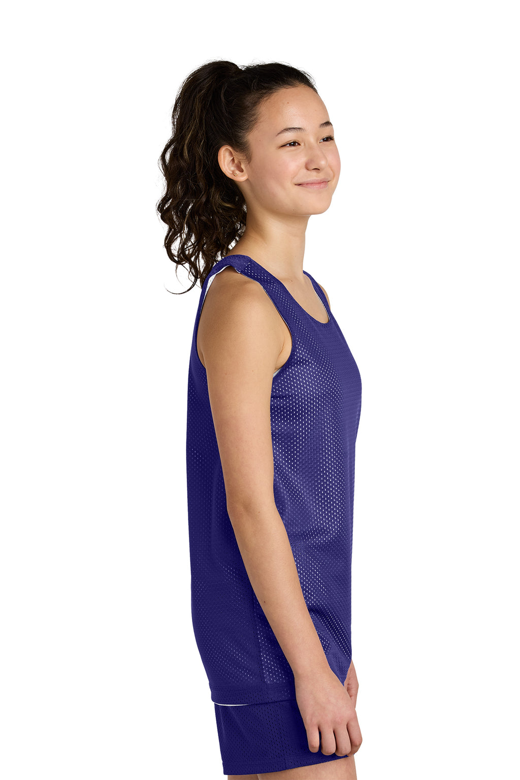 Sport‑Tek® Youth PosiCharge® Reversible Mesh Tank – YST5000